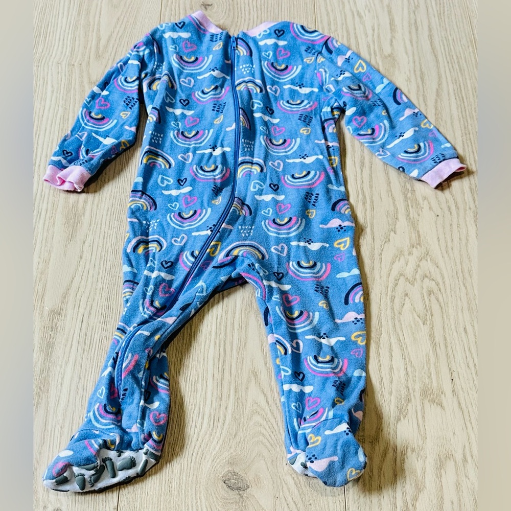 Arie Baby Purple Rainbow Kids One Piece